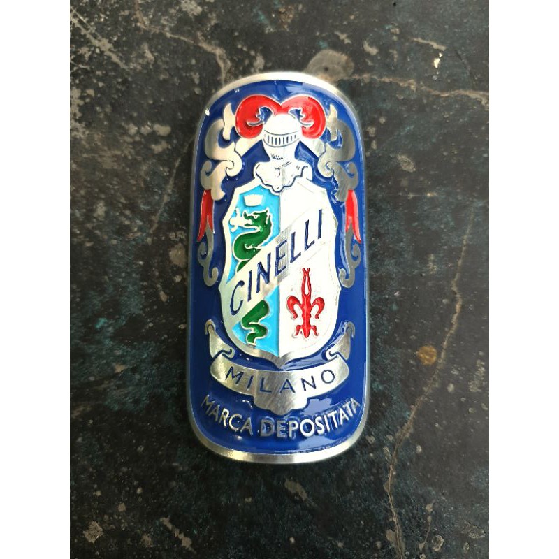 Head tube Badge / Head badge CINELLI - Emblem Sepeda CINELLI MILANO