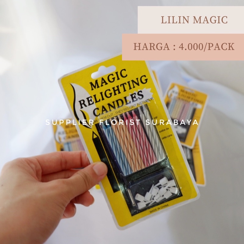 lilin ulang tahun magic tidak bisa mati