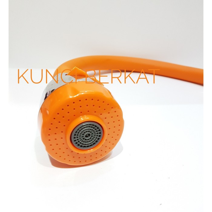 Kran Angsa Orange/Keran Cuci Piring/Sumber Air tembok