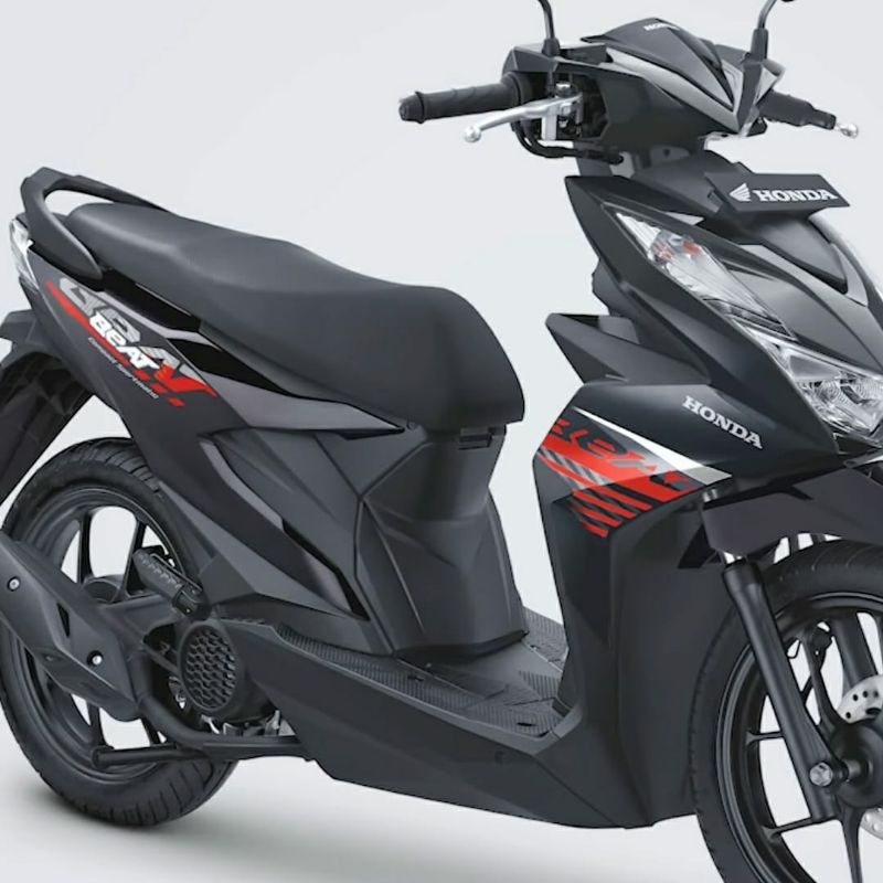 Striping Honda Beat 2021 luxury BEAT full black transparan