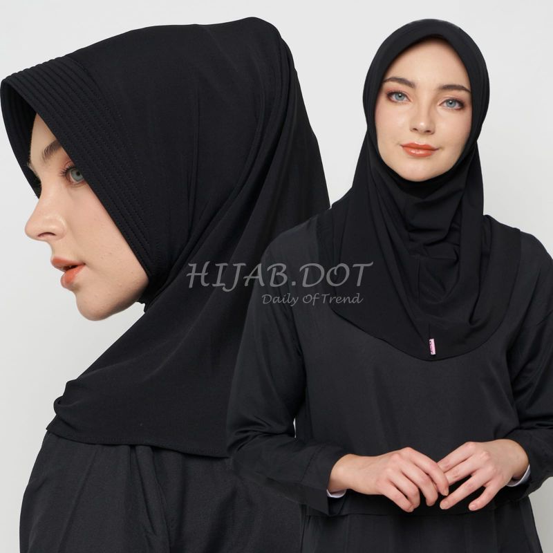 Bergo NATSYA SPORT / Bergo Sport Mini-Hitam