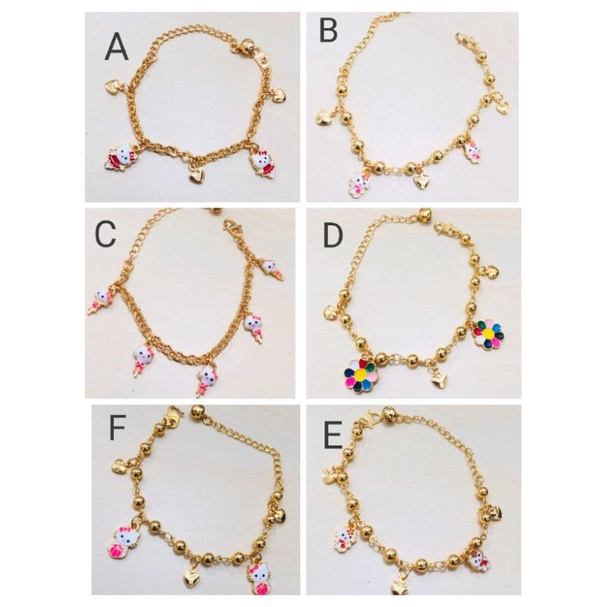 Namk001. Gelang xuping anak anak lapis emas