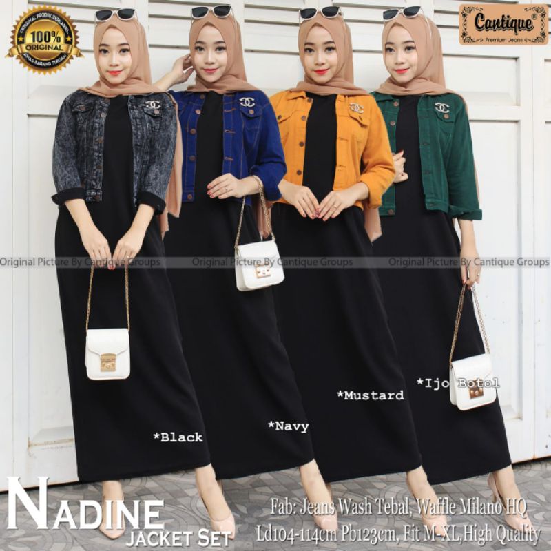 NADINE  JAKET SET JEANS