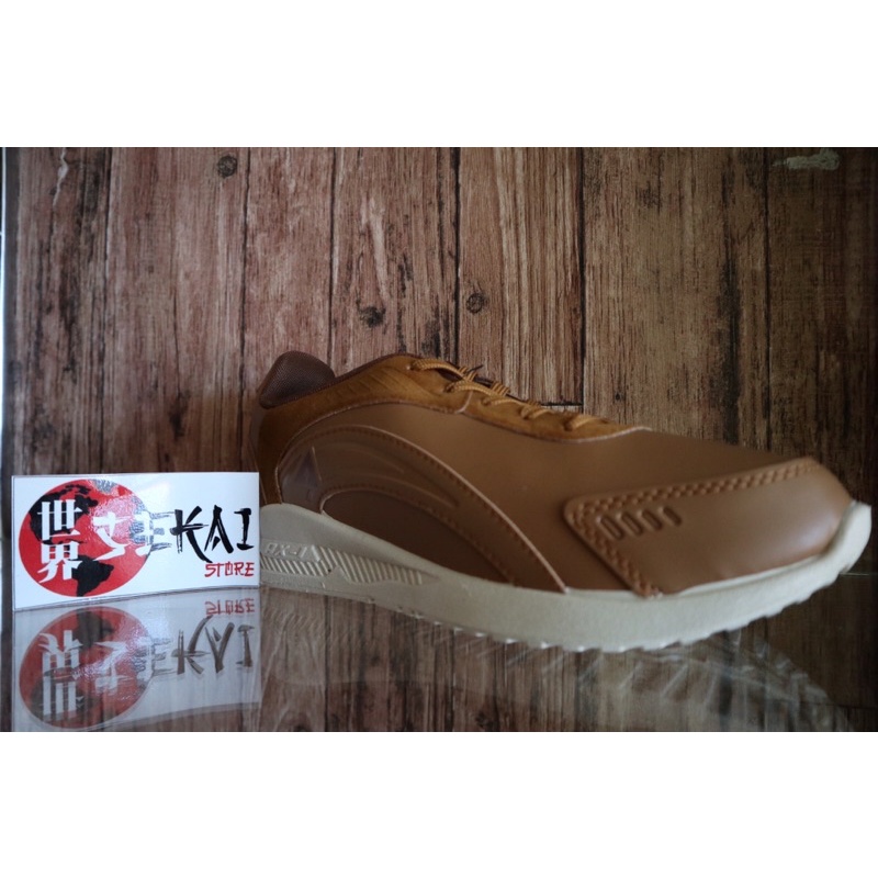 SEPATU MURAH AEROSTREET LEOPARD COKLAT MUDA (SIZE 40-44)