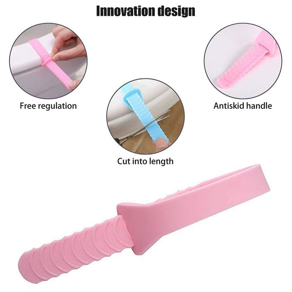 【COD Tangding】Toilet Seat Lifter Silicone Soft Stretch Handle Bowl Cover Anti Dirty Flip Lid