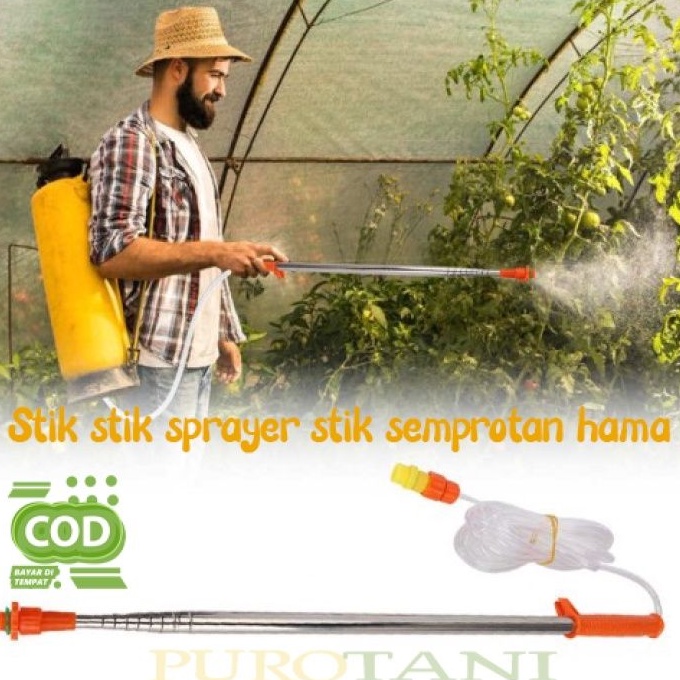 Stik antena tangki sprayer ulur panjang 2.5 meteran