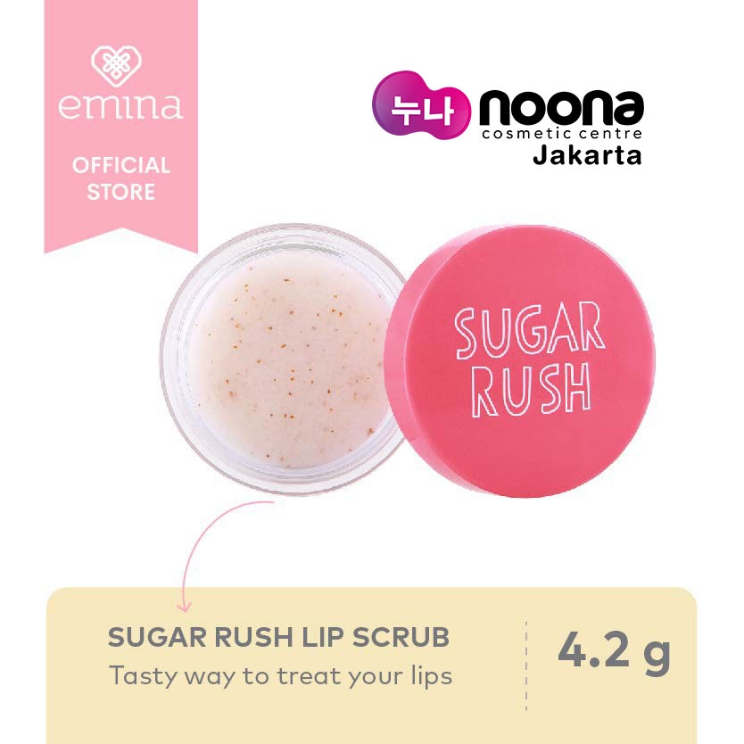 EMINA SUGAR RUSH LIP SCRUB 4.2GR -NJ