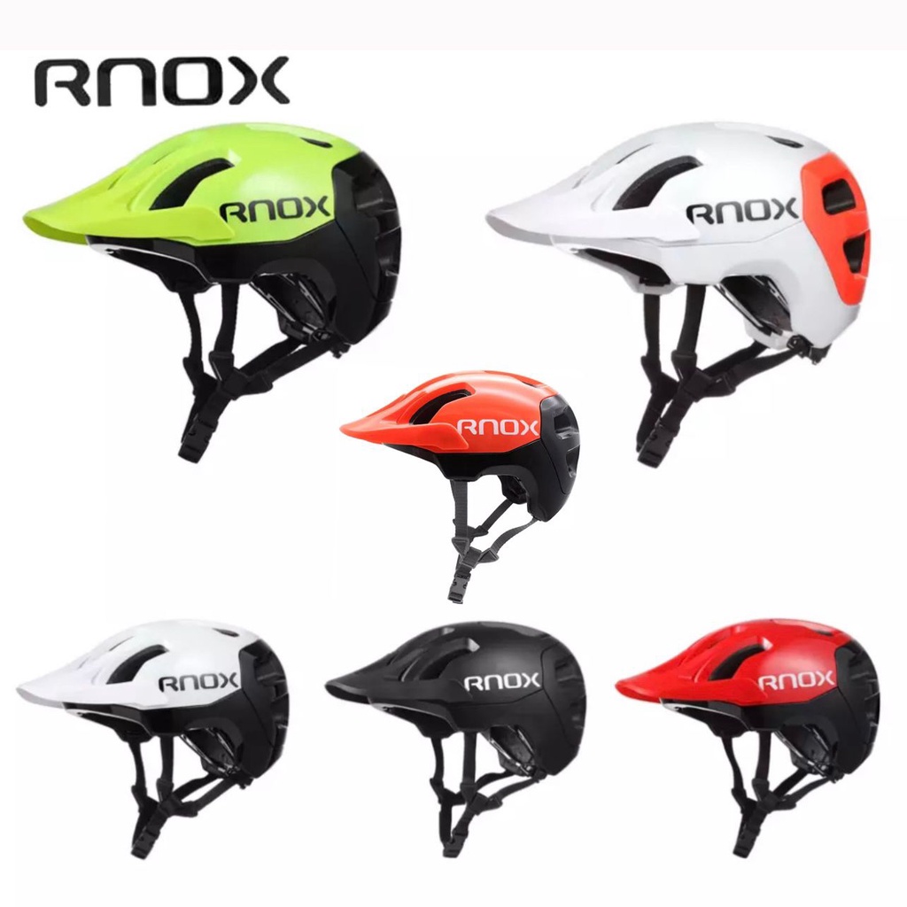 Helm MTB RNOX TT29 Helm Bersepeda Mtb Trail XC Helm Semua Medan Lereng Helm Sepeda Gunung