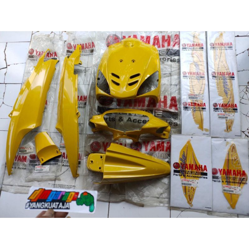 body mio sporty kuning original striping mio sporty kuning original body alus mio sporty kuning ori