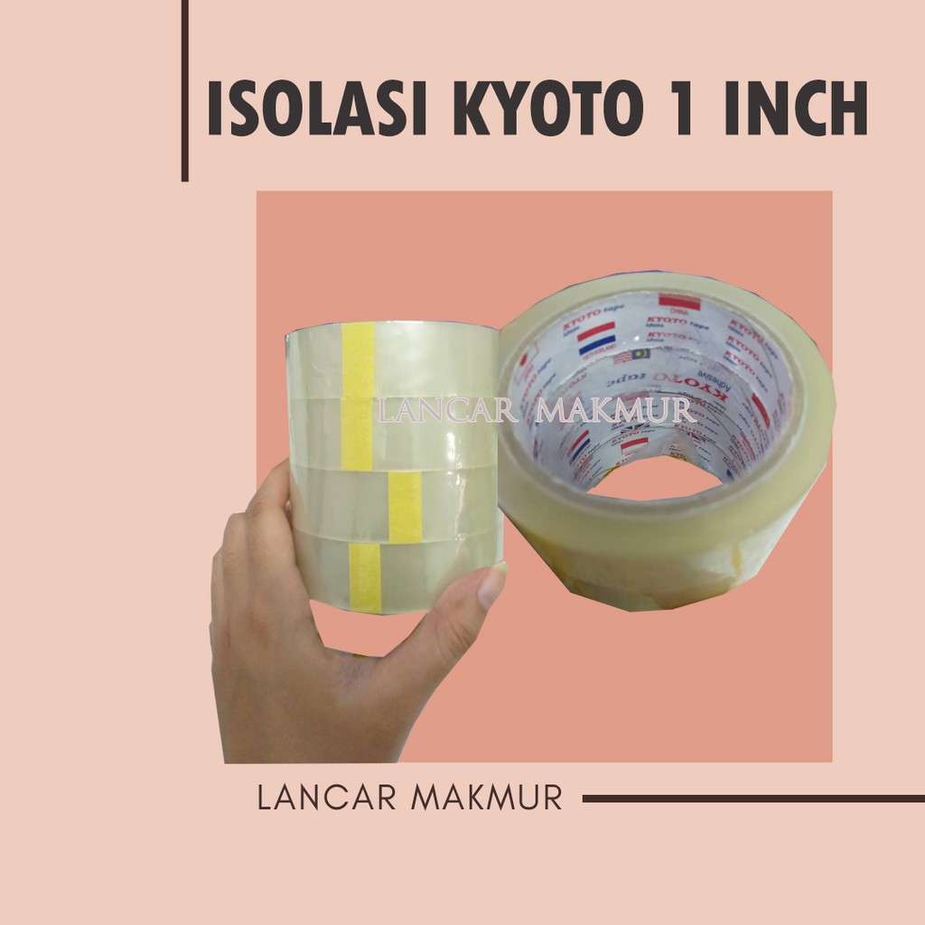 

Isolasi Merk Kyoto 1 inch