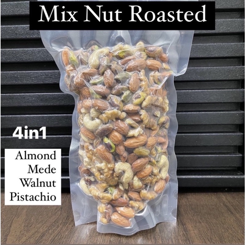 ROYAL MIX NUT ROASTED 500gr || Kacang Mix Panggang 500Gram