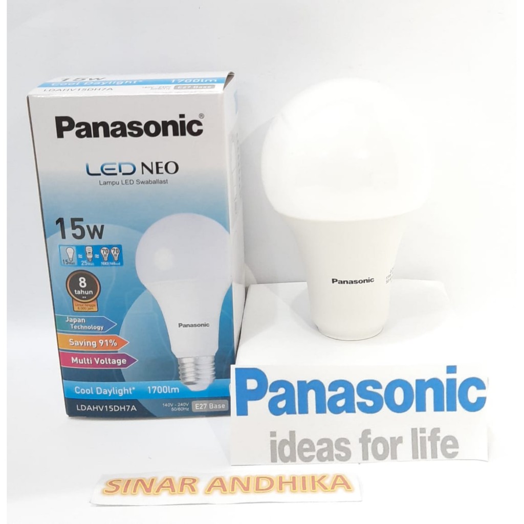 LAMPU LED BULB NEO PANASONIC 15 WATT