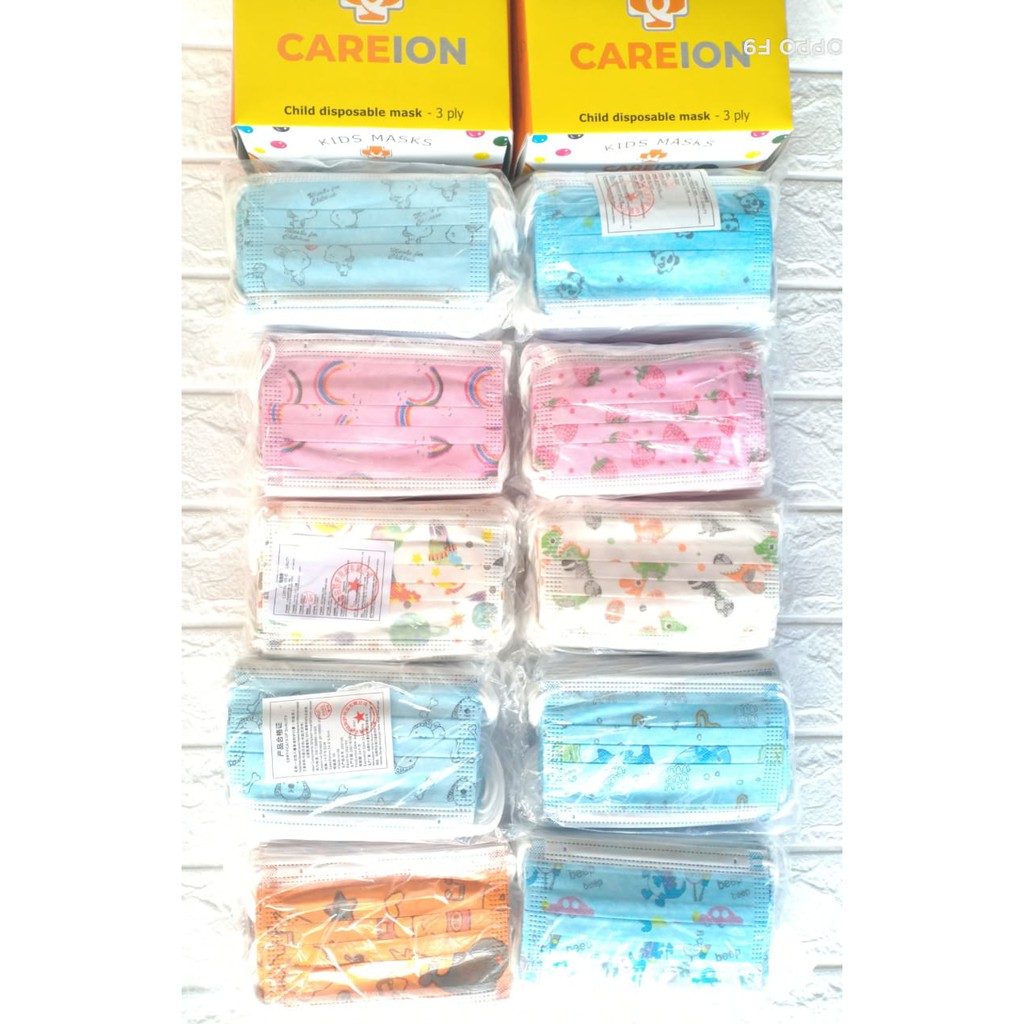 MASKER ANAK KARAKTER ISI 50pc/Box