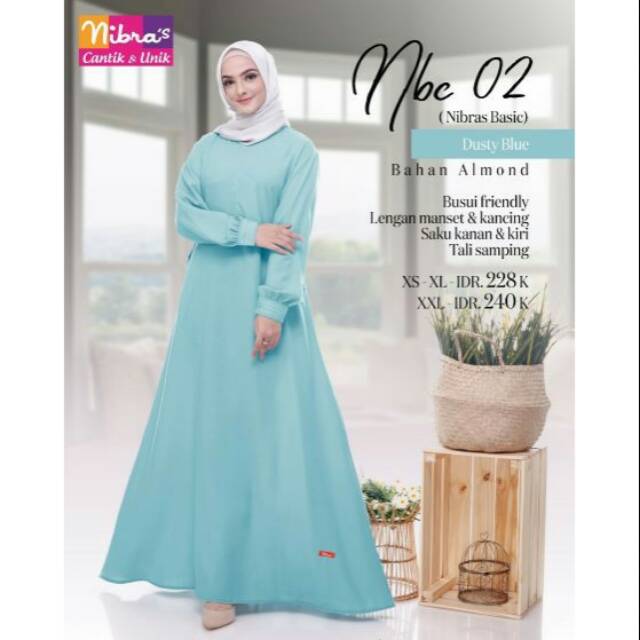 Nibras Nbc 02 dusty blue