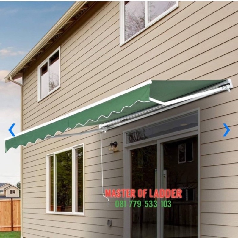 KRISBOW awning Gulung/Kanopi Lipat Cafe Rumah 3mx3m