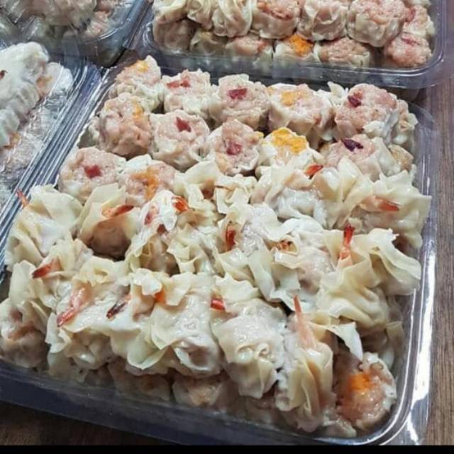 

Dimsum box 100 pcs plus saos