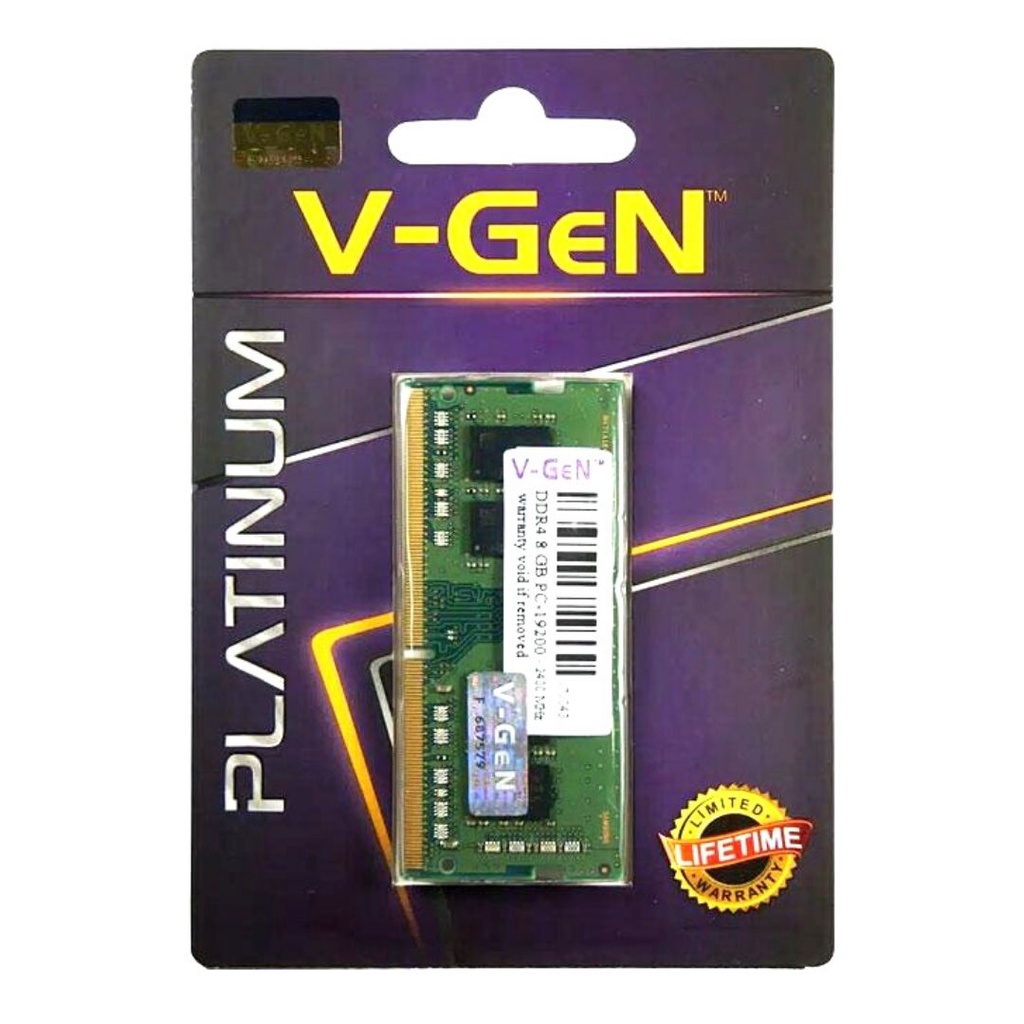 RAM Laptop Vgen SODIMM DDR4 8GB PC-19200.2400MHz