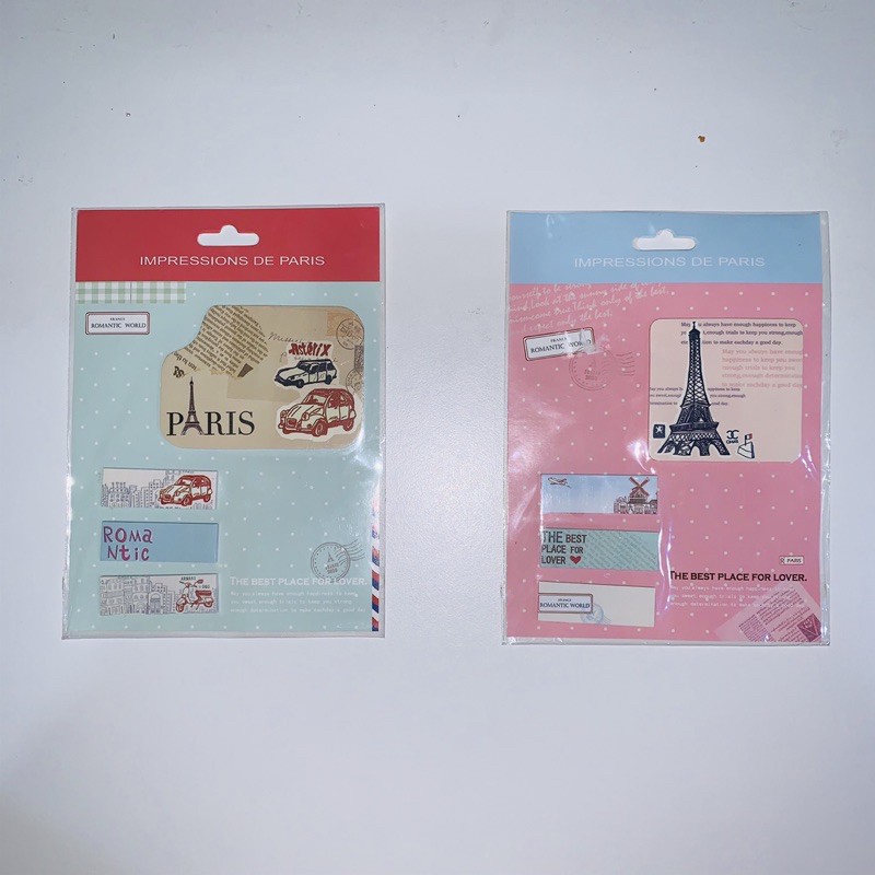 

Sticky Notes Label Post it Memo Tempel Paris Lucu