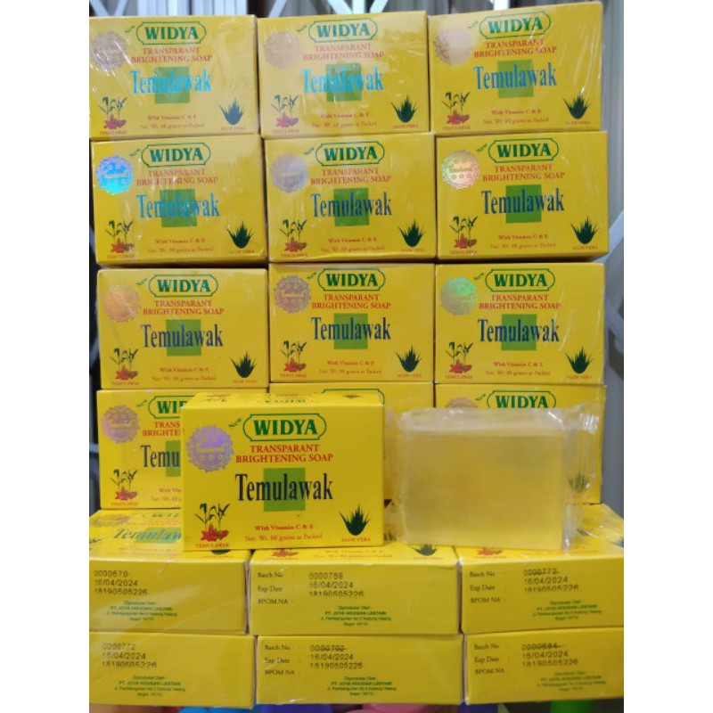 

WIDYA Temulawak Sabun 88 Gram (Sudah BPOM)