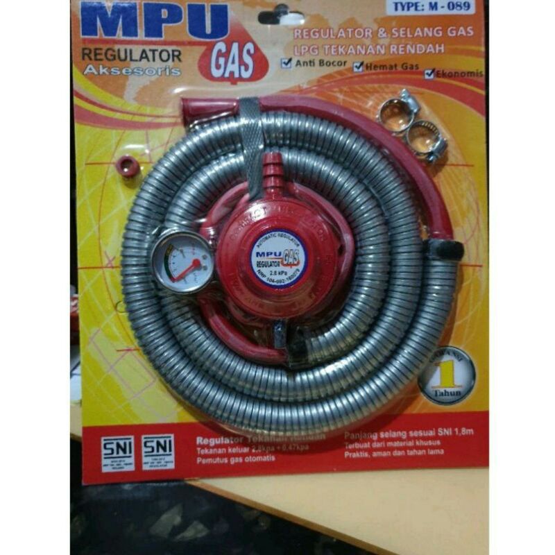 REALPICT  SELANG GAS REGULATOR MPU PREMIUM ANTI BOCOR ANTI MELEDAK