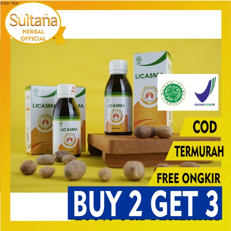 

(BUY 2 GET 3) LICASMA Madu untuk asma, meringankan batuk, sakit tenggorokan dan ISPA TERMURAH