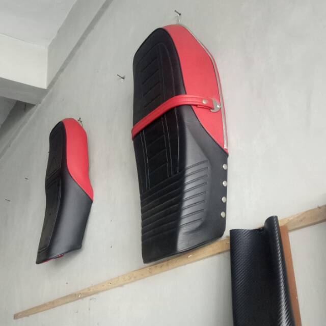 Jok gl 100 cepek standart modifikasi fariasi lis benik sabuk