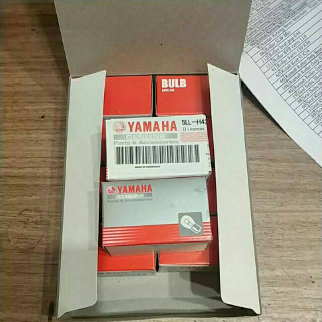 Bolham Depan Lampu Yamaha Mio 12 v 25watt 5LL LED Sorot Tembak Motor