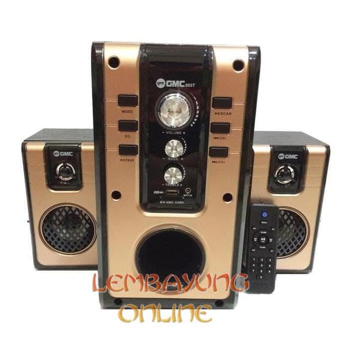 Super Sale GMC-885T Multimedia Speaker (Bluetooth) 2.1 Ready Stock