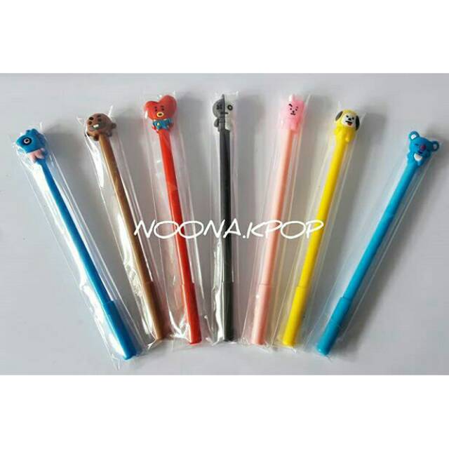 

BTS BT21 GEL PEN