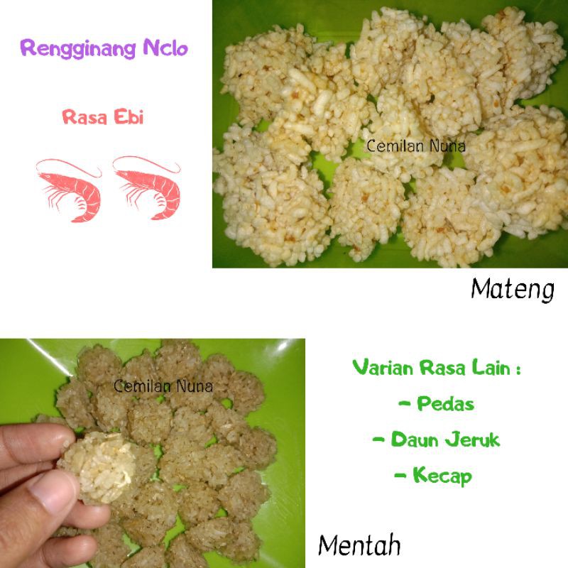 

Rengginang Nclo Rasa Ebi