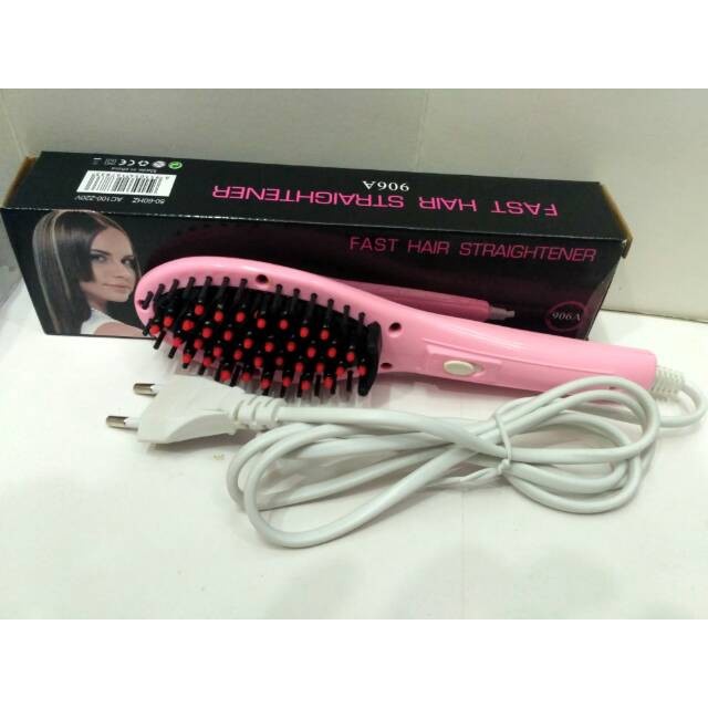 Promo Terbaru!!! Catok Sisir Rambut HQT-906A Pelurus Rambut Straightener Berkualitas