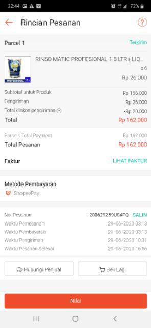 Rinso Matic Profesional 1.8 Ltr ( Liquid )