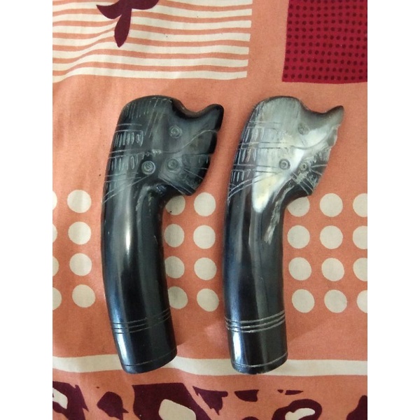 gagang golok bahan tanduk cinghol