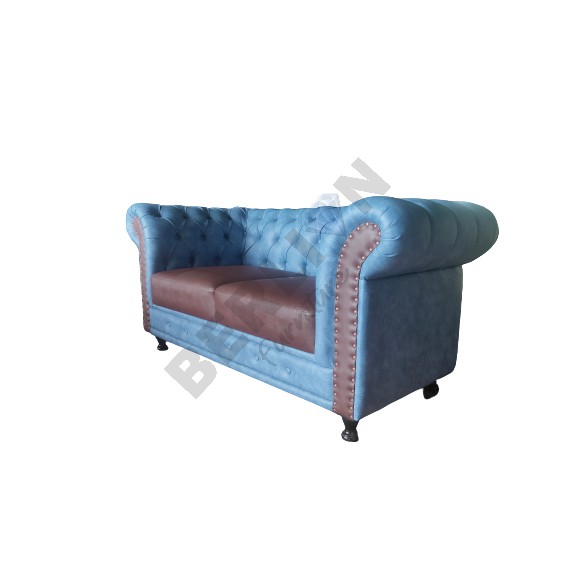 Sofa 2 Seater / ChesterField Minimalis / Sofa Ruang Tamu