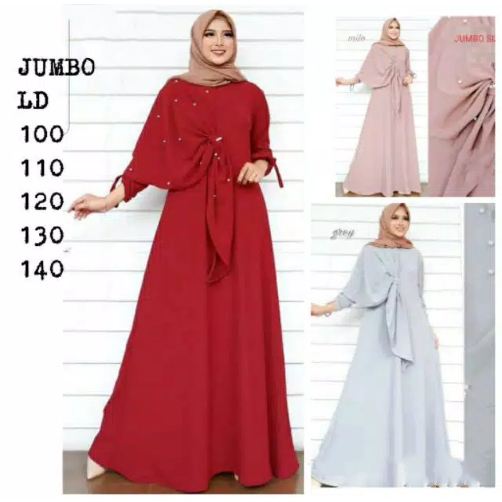 BIG SIZE KALYLA DRESS - DRESS JUMBO - MUAT BB > 100KG LD 140