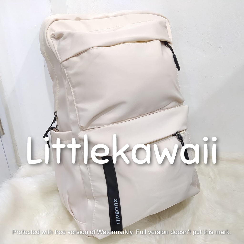 LK/Tas Ransel Laptop Backpack Parasut Sekolah Fashion Casual Remaja Dewasa Pria Wanita Import