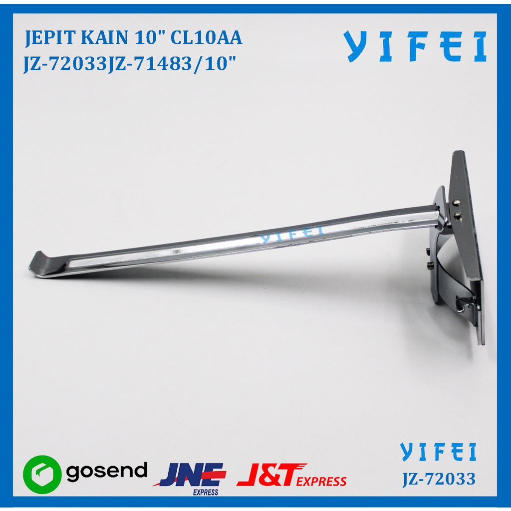 PENJEPIT KAIN BAHAN/JEPIT KAIN 10&quot; CL10AA YIFEI-72033JZ-71483/10&quot;