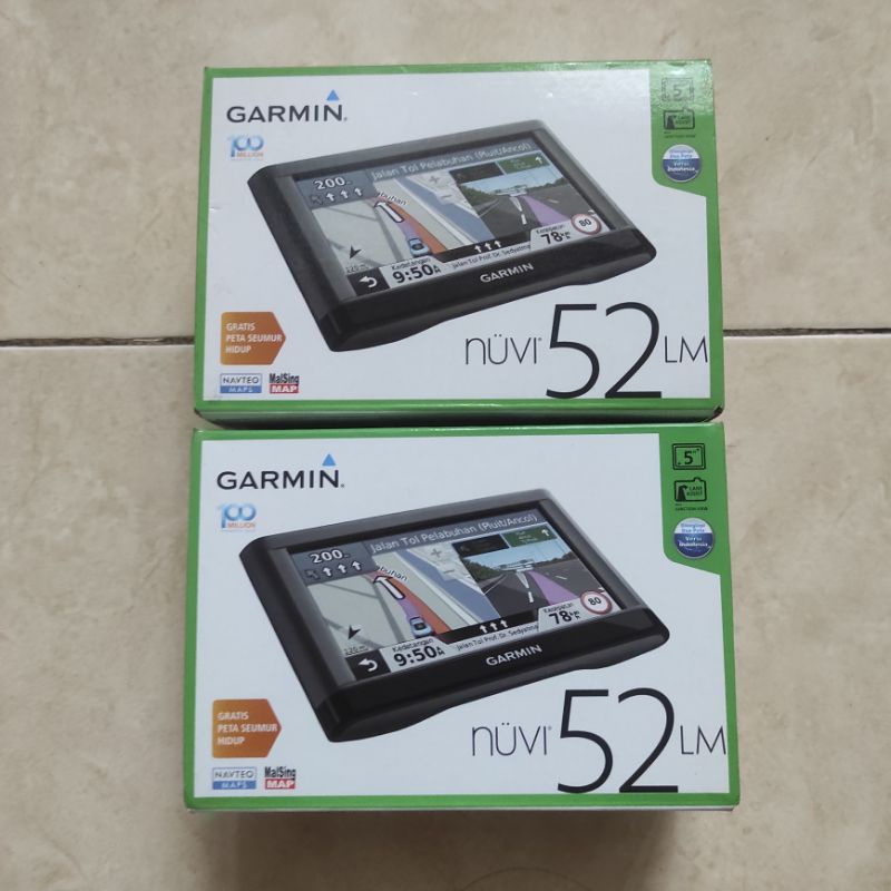 GPS Garmin Nuvi 52LM Baru Free Peta Indonesia