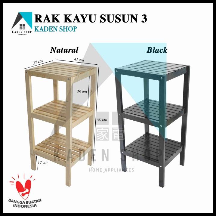 Rak Kayu Susun 3