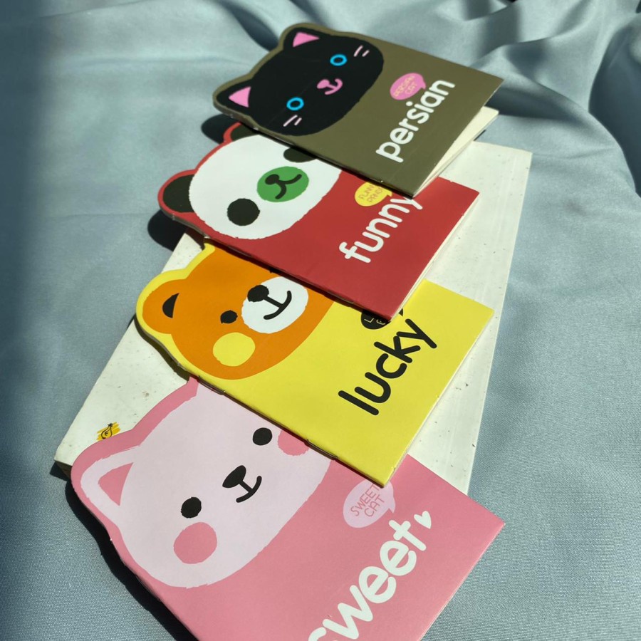 

NOTEBOOK ZOO ANIMALS CUTE UKURAN A6 GROSIR HARGA TERMURAH