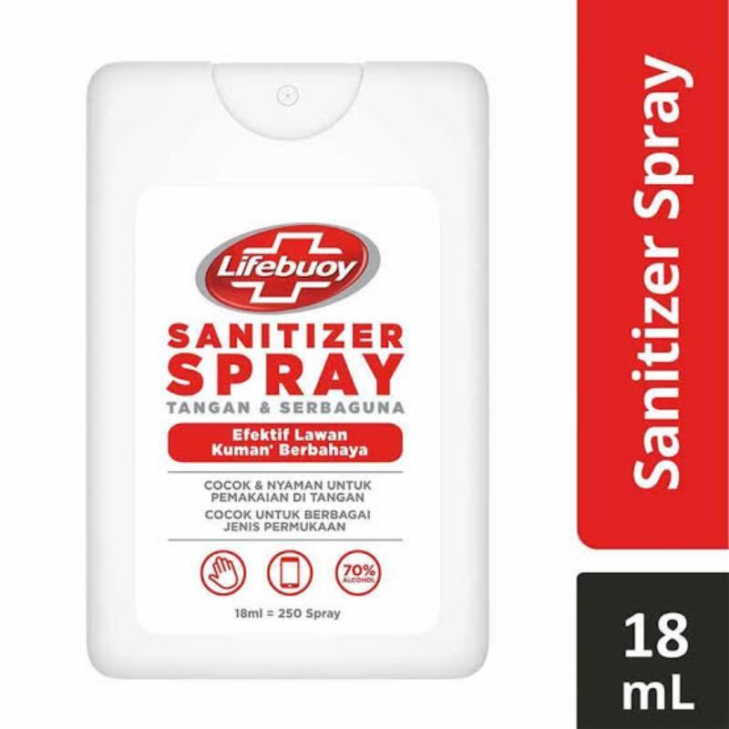 Lifebuoy Sanitizer Spray 18ml
