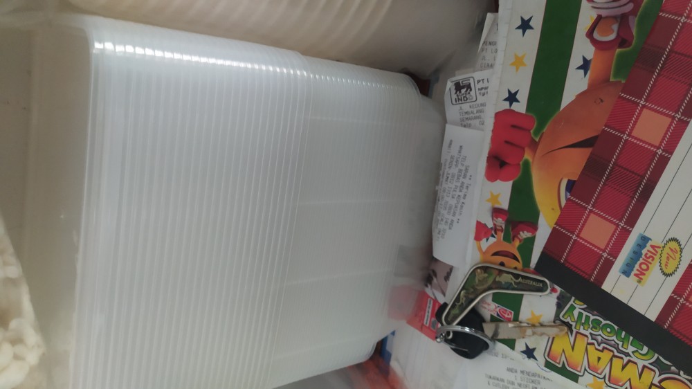 Thinwall Persegi Panjang (rectangle)  750ml/tempat Salad/box Nasi