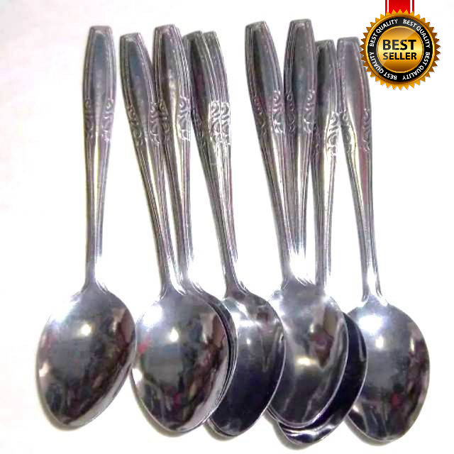 Sendok Makan Stainless Motif Ukir