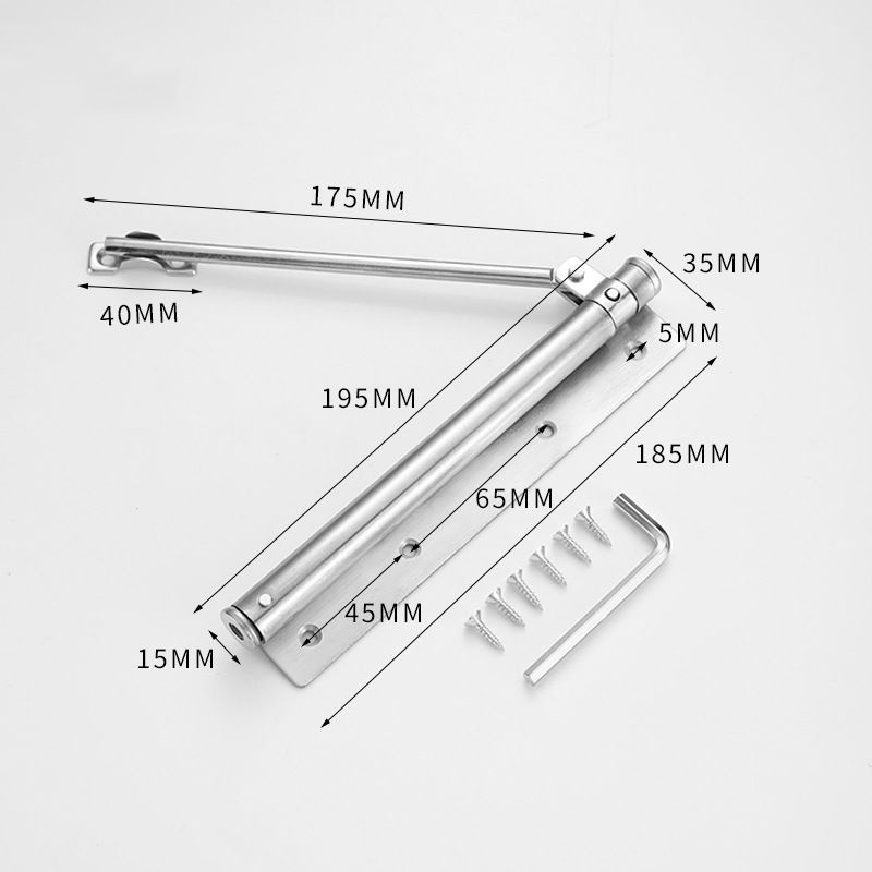Door Closer Penutup Penahan Pintu Otomatis Alat Penahan dan Penutup Pintu Otomatis Besi Tahan Karat
