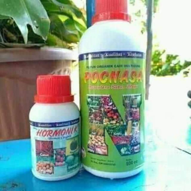 Pupuk Organik poc Nasa + Hormonik (Perangsang akar dan Daun)