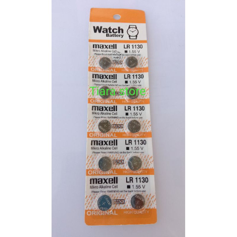 Baterai jam tangan 1130 maxell murah