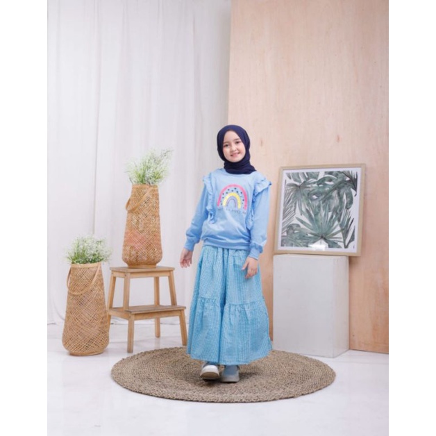 CUTERPLY SET ROK ANAK NAJWA TEENAGERS SIZE 10-16THN SETELAN ROK JUNIOR SETELAN ROK ABG