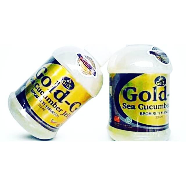 JELLY GAMAT GOLD-G 320ml - Ekstrak Teripang /gamat