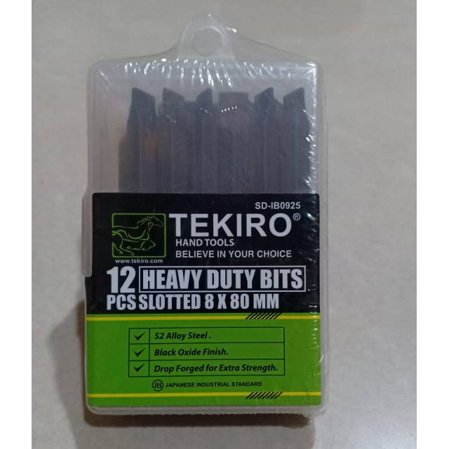 Mata Obeng ketok set PH 2 (-) Tekiro