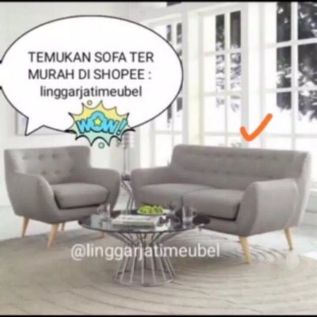 TERMURAH sofa retro meja minimalis meja bufet tv